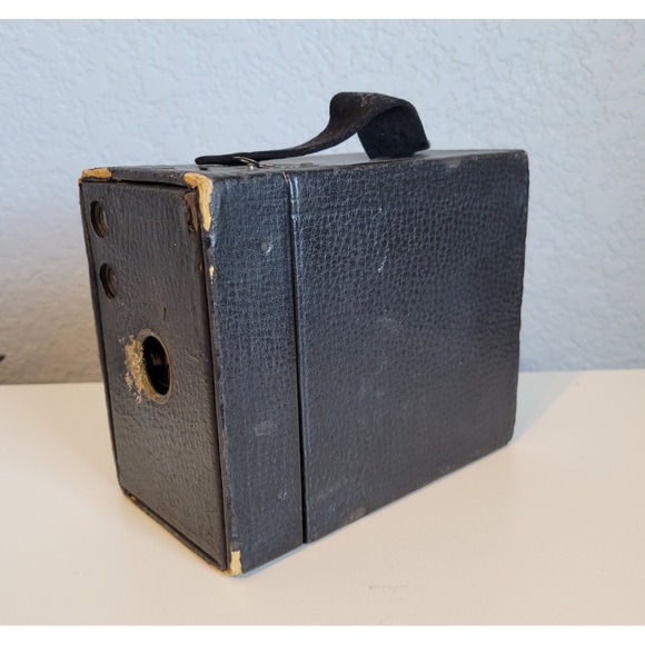 Vintage Eastman Kodak No. 2-A Brownie Box Camera Made In USA Shutter Works - Picture 3 of 16